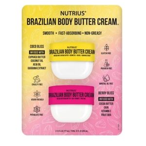 Nutrius Brazilian butter body  cream